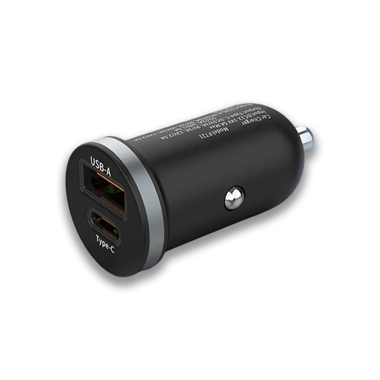 Chargeur Voiture 30W Double Port USB & Type-C