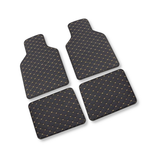 Tapis cuir surpiqué Peugeot 206