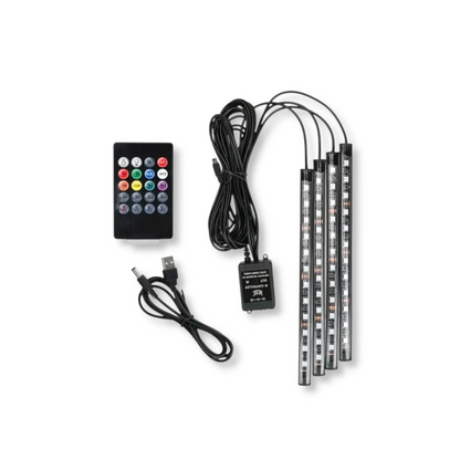 Bandes LED RGB pour intérieur de peugeot 206