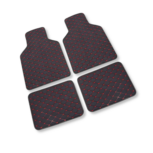 Tapis cuir surpiqué Peugeot 206