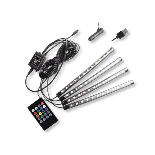 Bandes LED RGB pour intérieur de peugeot 206