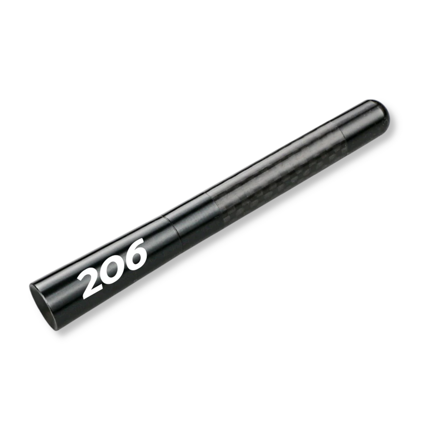 Antenne courte effet carbone Peugeot 206