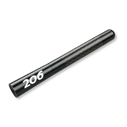 Antenne courte effet carbone Peugeot 206